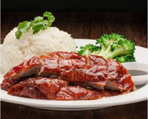 F7 Roast Duck with Rice烧鸭饭